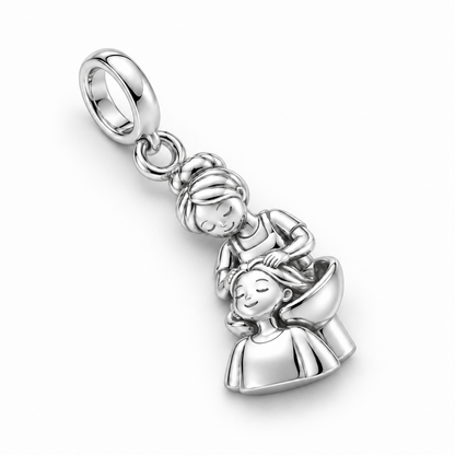Salon Care & Trust Dangle Charm | macro | sha256:dff8f3822382e80572518195c377ddf38538ef573f8b62fd460ee5fb3e6b12a5