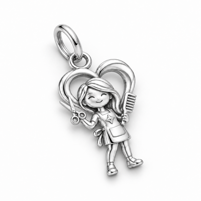 Hair Artist Pride Dangle Charm | macro | sha256:34f96eb8314e2ba37e9e074f13e1169926be667341f439d7bc2e7146bad11613
