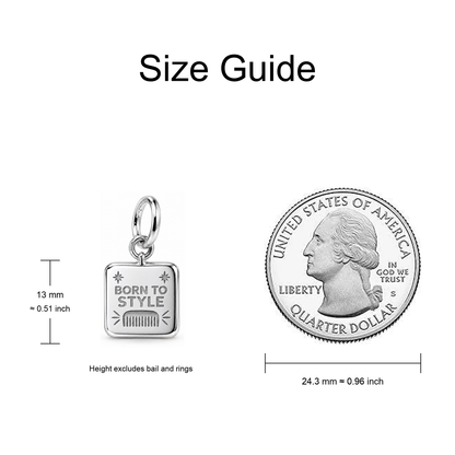 Born to Style Dangle Charm | size-guide | sha256:aa4ca08947daf9ff3b5fac5c75aebdd94527637236106e37e4a521bcc2edfd9e