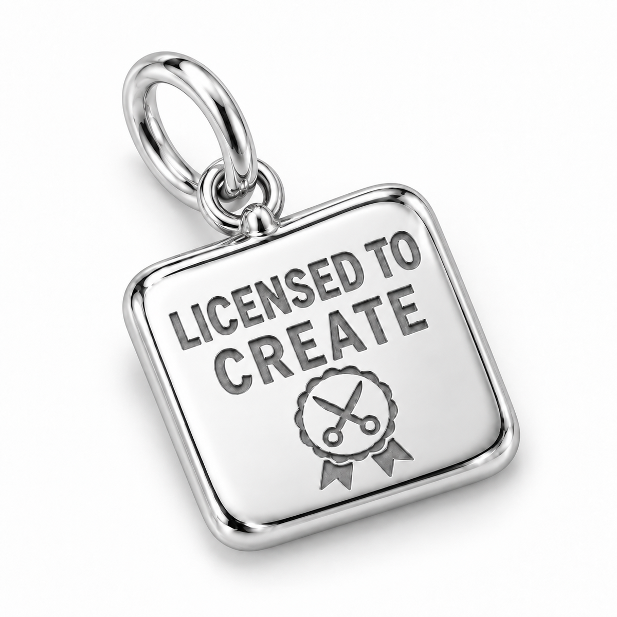 Licensed to Create Dangle Charm | macro | sha256:efc3edd72ae7278622f6ef9c6fc7c12a088788ea123befc93655f4132796f02e