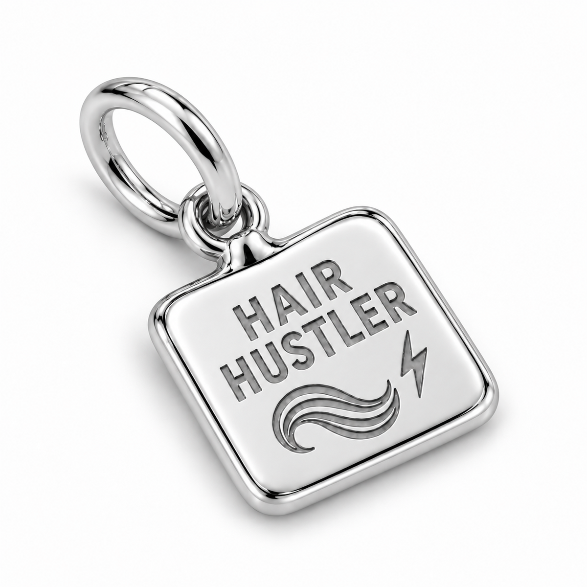 Hair Hustler Dangle Charm | macro | sha256:5d953bcc9d6bfb682837fe563e320b6fb070992597ebbf450c981722dea05685