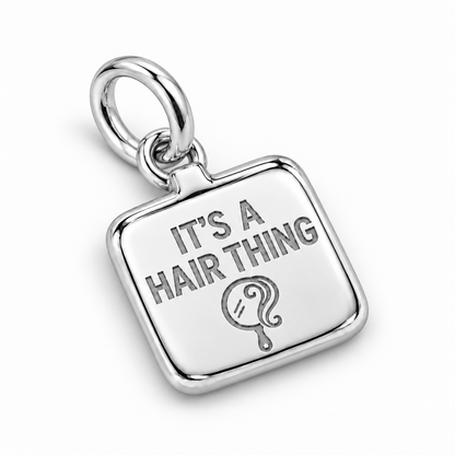 It's a Hair Thing Dangle Charm | macro | sha256:c8701e16dfae087754f30468a5f913c84bb7d6e5277a70a53b593a0a191c6234
