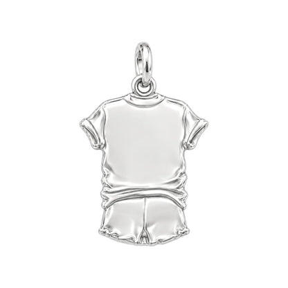 I Could Be Meaner Charm Bracelet – Personalized Bestie Gift – back of the charm, engraving area