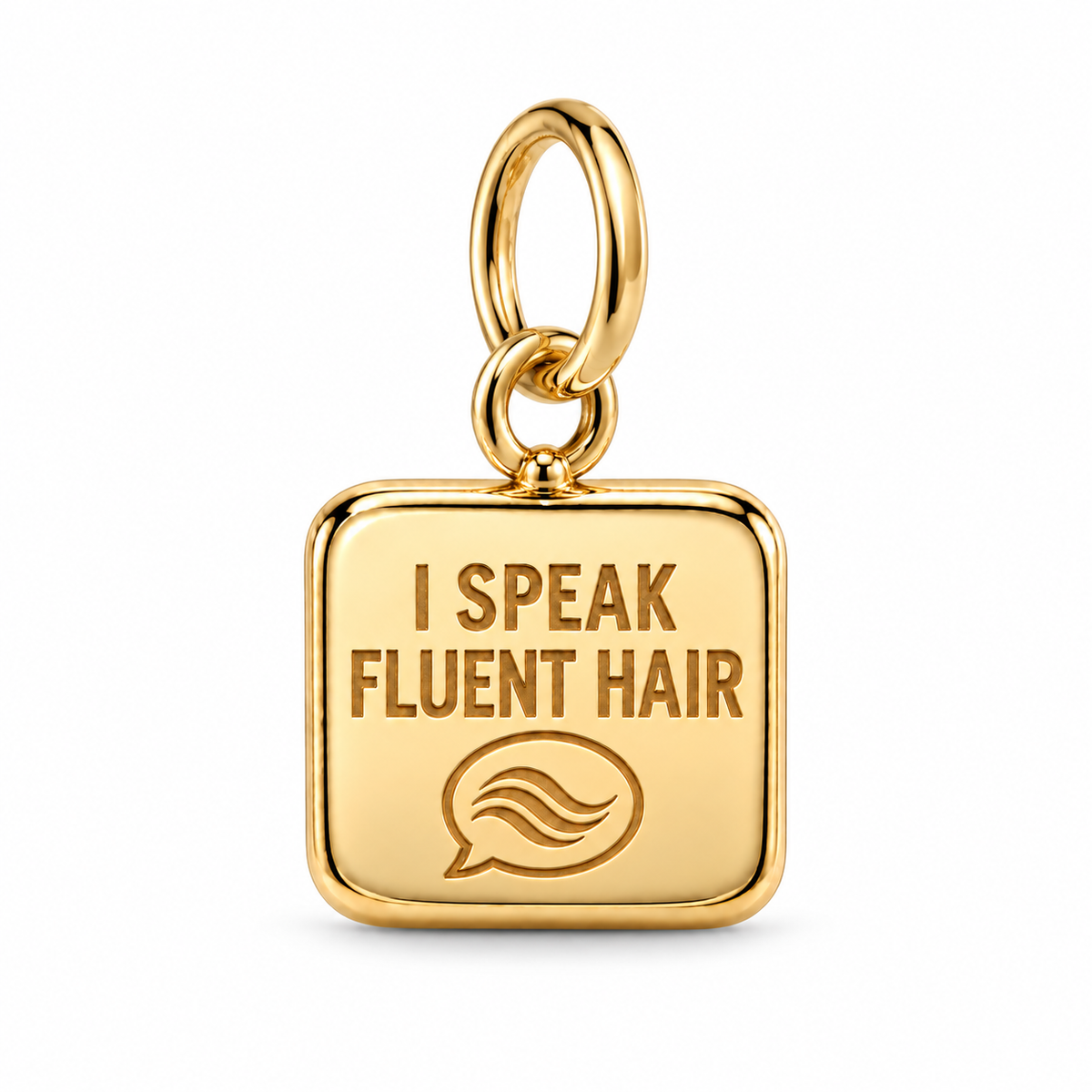 I Speak Fluent Hair Dangle Charm | Gold | sha256:84b33d782f91937ececa18d9364af6d6f334afd1ed90e8cdd865ca0c38fa9aca