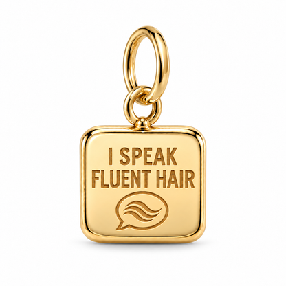 I Speak Fluent Hair Dangle Charm | Gold | sha256:84b33d782f91937ececa18d9364af6d6f334afd1ed90e8cdd865ca0c38fa9aca