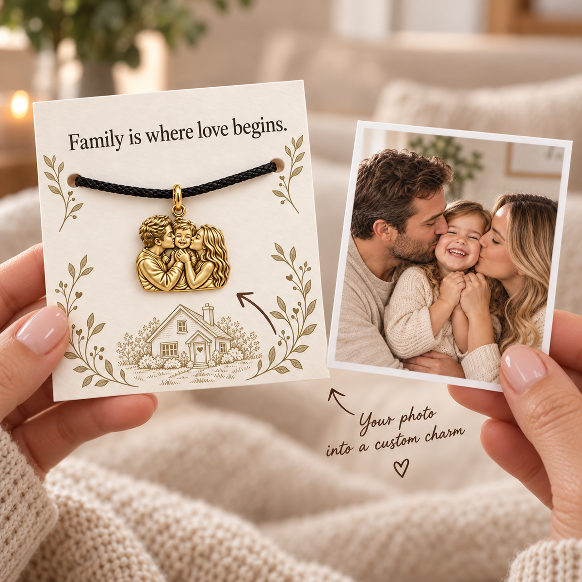 Infinite Love Family Charm Bracelet – Personalized Gift