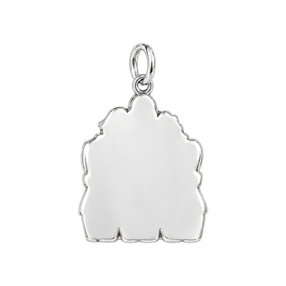 Inner Circle Huddle Charm Bracelet Set – back of the charm, engraving area