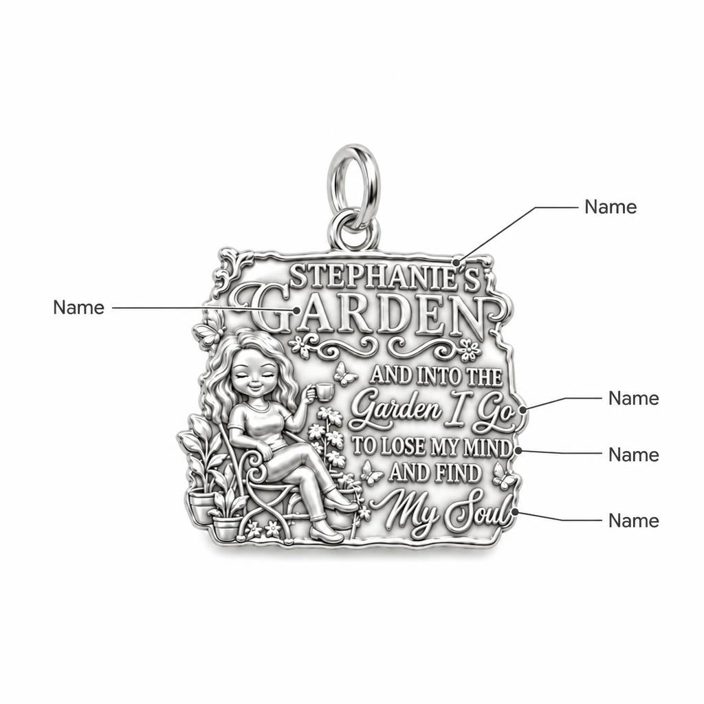 Into The Garden Charm Bracelet – Personalized Gardener Gift – personalization guide