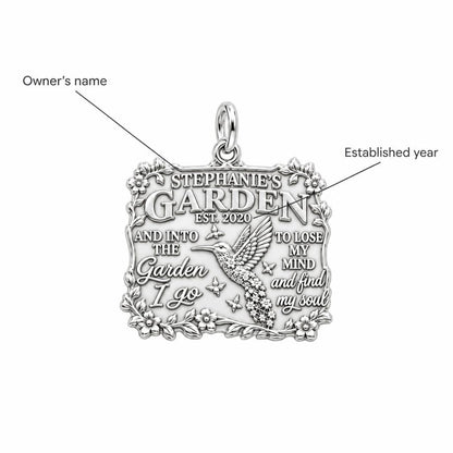 Into the Garden Charm Bracelet – Personalized Mom Gift – personalization guide