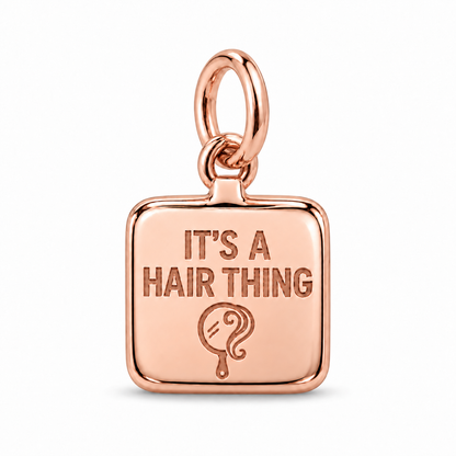 It's a Hair Thing Dangle Charm | Rose Gold | sha256:dabaf52e7f7ccb15fb8591eb547965ac2c9981d9e78ac41920c100b4299ed421