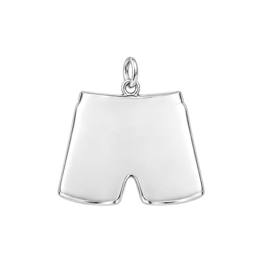 Jingle My Bells Boxer Charm Bracelet – Personalized Couple Gift – back of the charm, engraving area