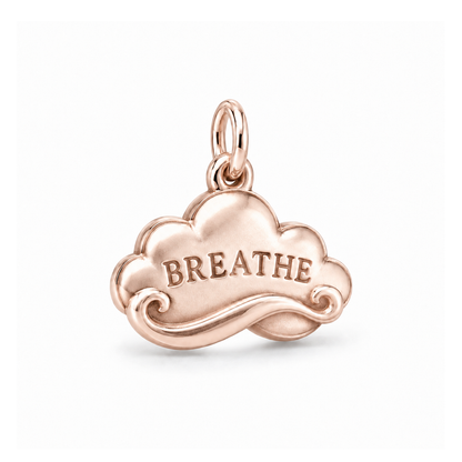 Just Breathe Cloud Charm — Rose Gold | charm-topics-remaining-444-2026-09-14 | topic-330