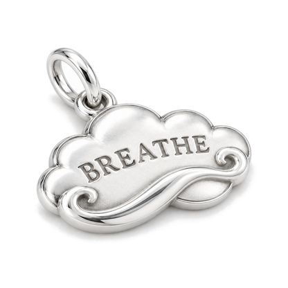 Just Breathe Cloud Charm — Silver Super Macro | charm-topics-remaining-444-2026-09-14 | topic-330