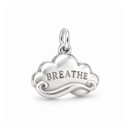 Just Breathe Cloud Charm — Silver | charm-topics-remaining-444-2026-09-14 | topic-330