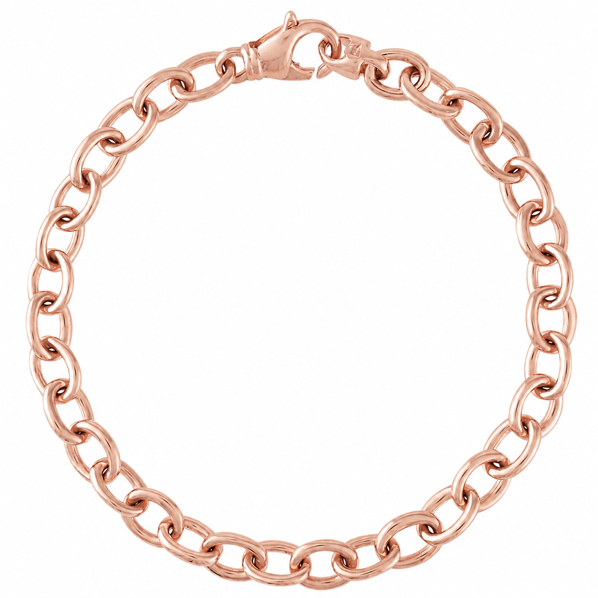 Kate Charm Bracelet — rose finish product image