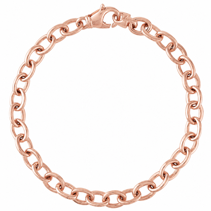 Kate Charm Bracelet — rose finish product image