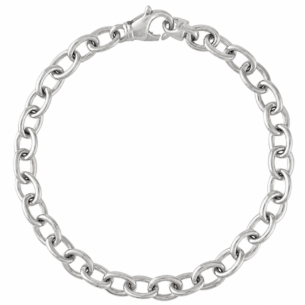 Kate Charm Bracelet — silver finish product image