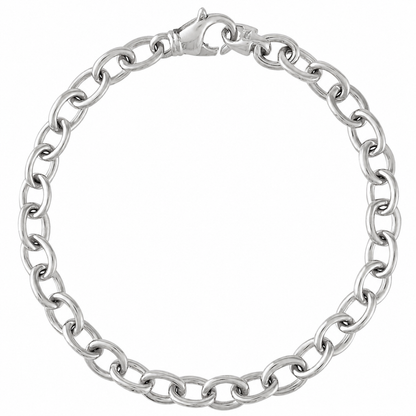 Kate Charm Bracelet — silver finish product image