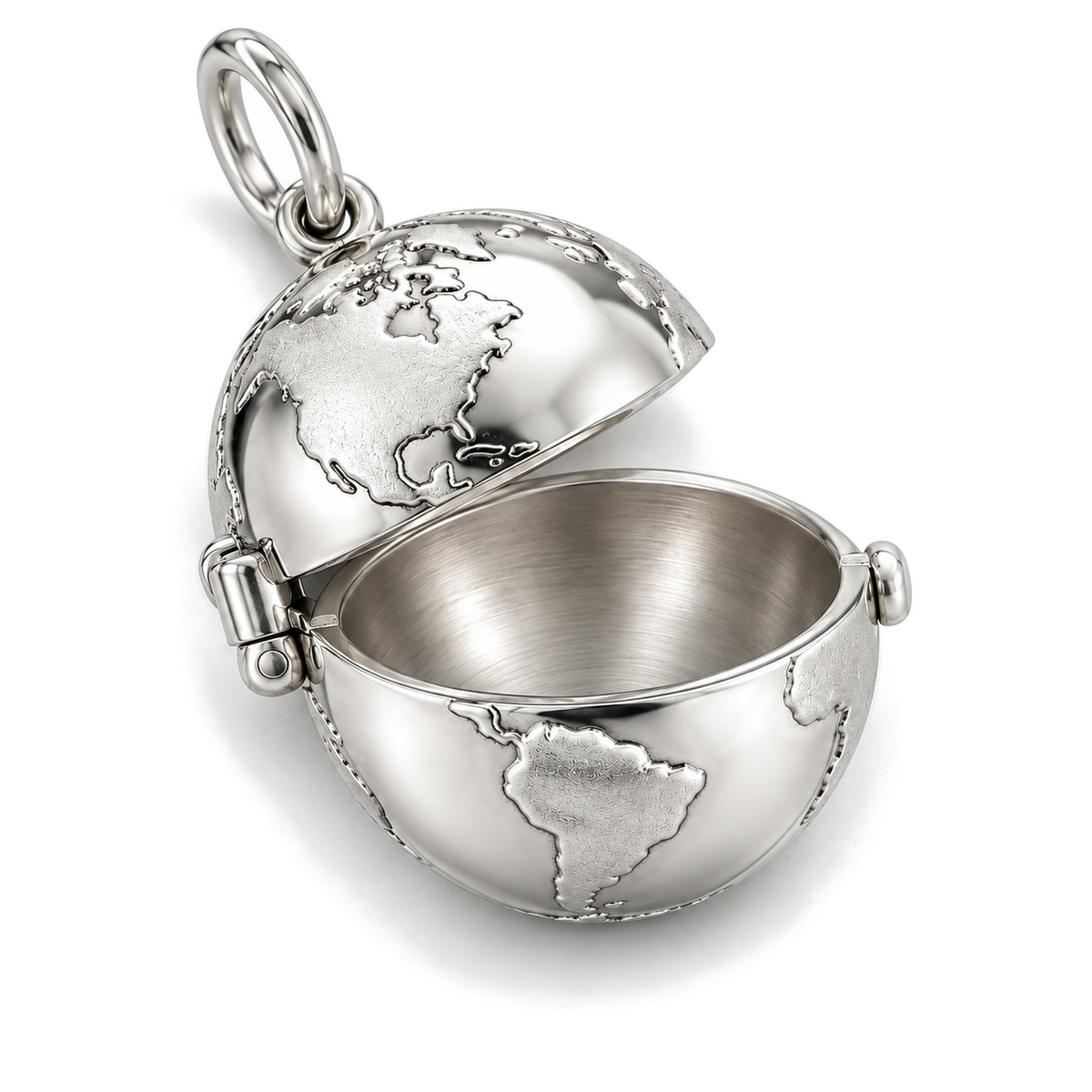 Keepsake Globe Charm — Silver Super Macro | charm-topics-remaining-444-2026-09-14 | topic-213