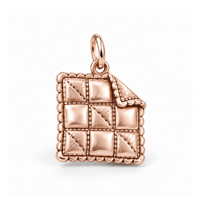 Keepsake Quilt Charm — Rose Gold | charm-topics-remaining-444-2026-09-14 | topic-230