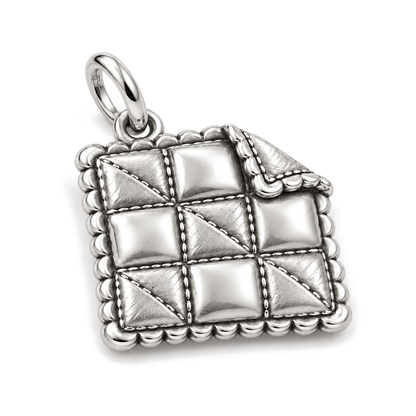 Keepsake Quilt Charm — Silver Super Macro | charm-topics-remaining-444-2026-09-14 | topic-230