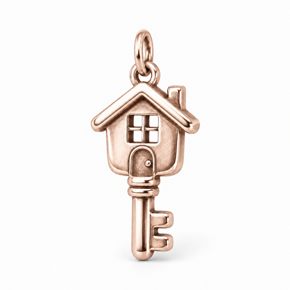 Key to Home Charm — Rose Gold | charm-topics-remaining-444-2026-09-14 | topic-281