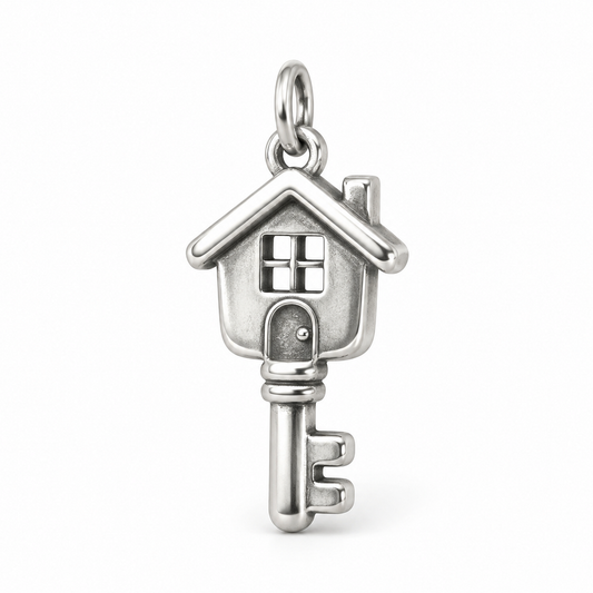 Key to Home Charm — Silver | charm-topics-remaining-444-2026-09-14 | topic-281