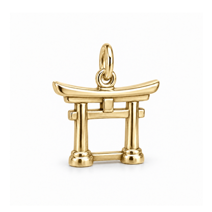 Kyoto Torii Gate Charm — Gold | charm-topics-remaining-444-2026-09-14 | topic-098