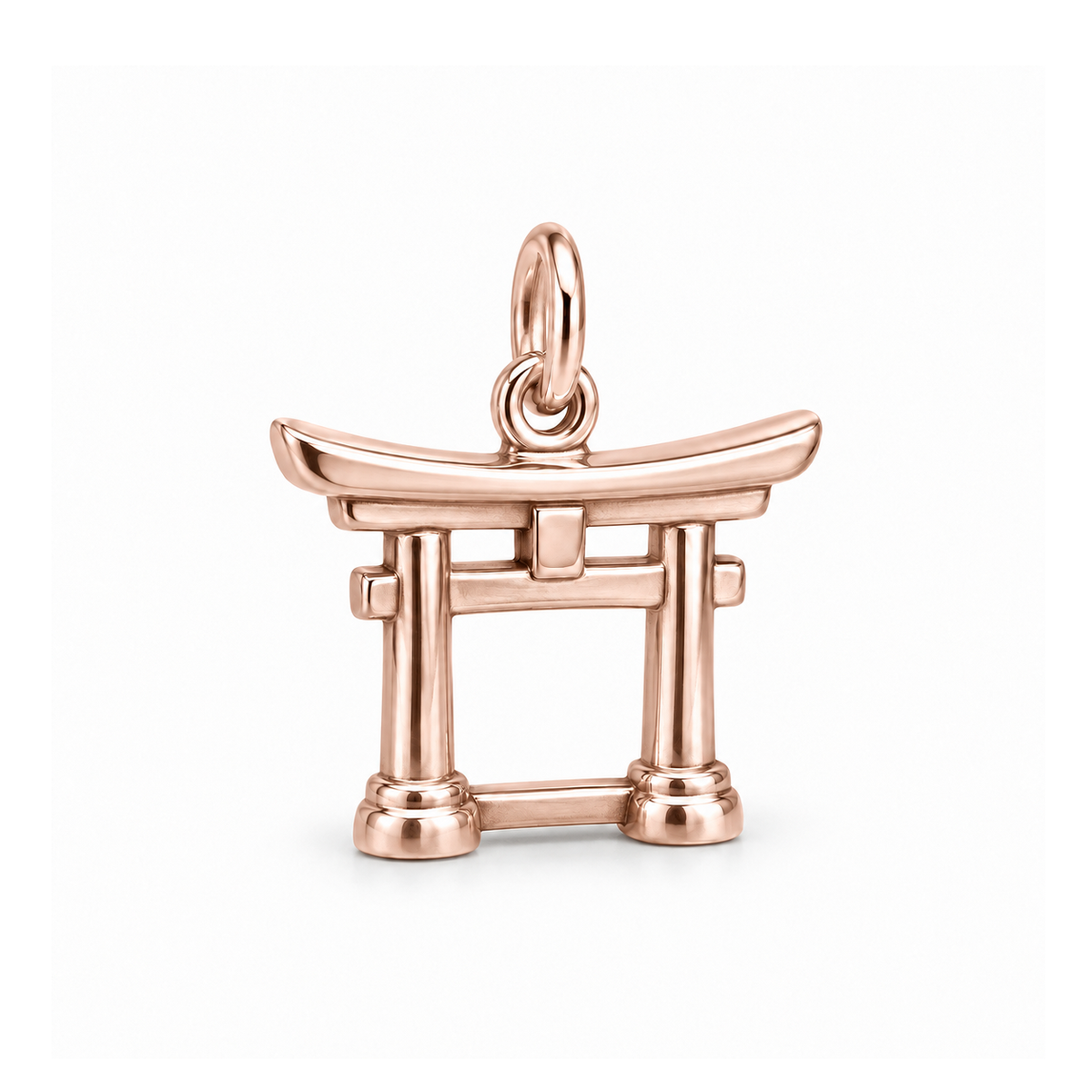 Kyoto Torii Gate Charm — Rose Gold | charm-topics-remaining-444-2026-09-14 | topic-098