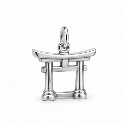 Kyoto Torii Gate Charm — Silver | charm-topics-remaining-444-2026-09-14 | topic-098