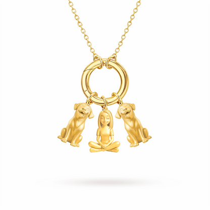 Soulyshine Labrador Retriever Purest - The Petite Companion Charm Necklace
