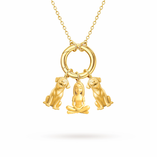 Soulyshine Labrador Retriever Purest - The Petite Companion Charm Necklace