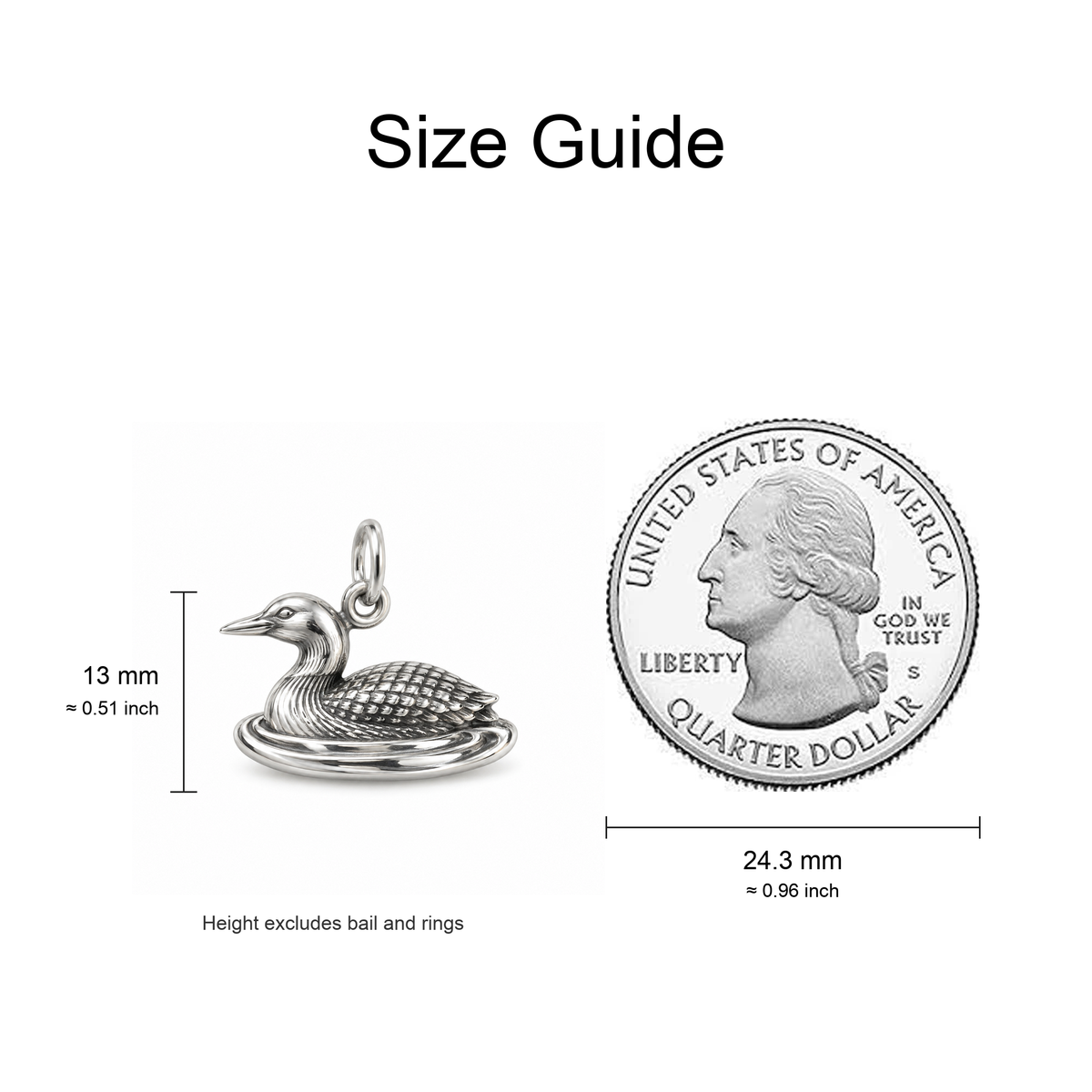 Lake Loon Charm — Size Guide | charm-topics-remaining-444-2026-09-14 | topic-129
