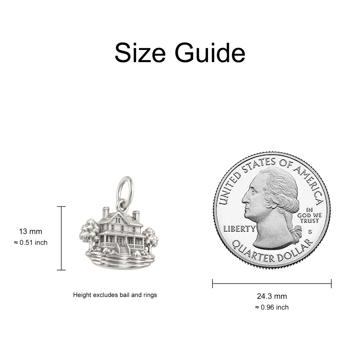 Lakeside House Charm — Size Guide — 13 mm body excluding bail and rings — 50-works-silver-20260916-94