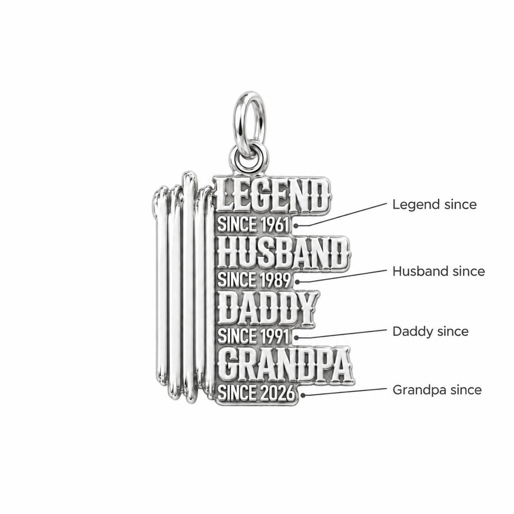 Legacy Timeline Charm Bracelet – Personalized Grandpa Gift – personalization guide