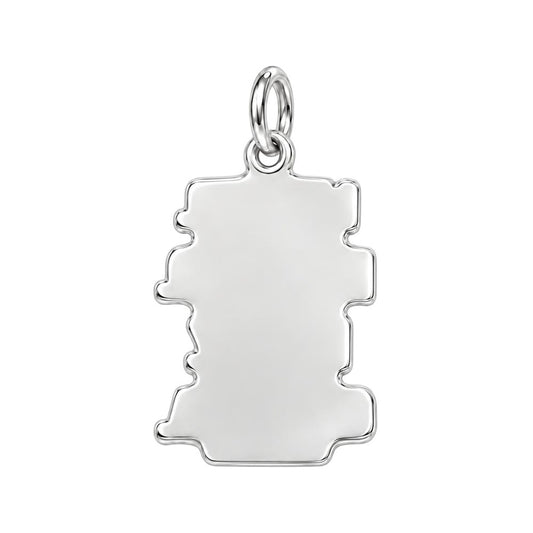 Legend Husband Daddy Grandpa Charm Bracelet – Personalized Grandpa – back of the charm, engraving area