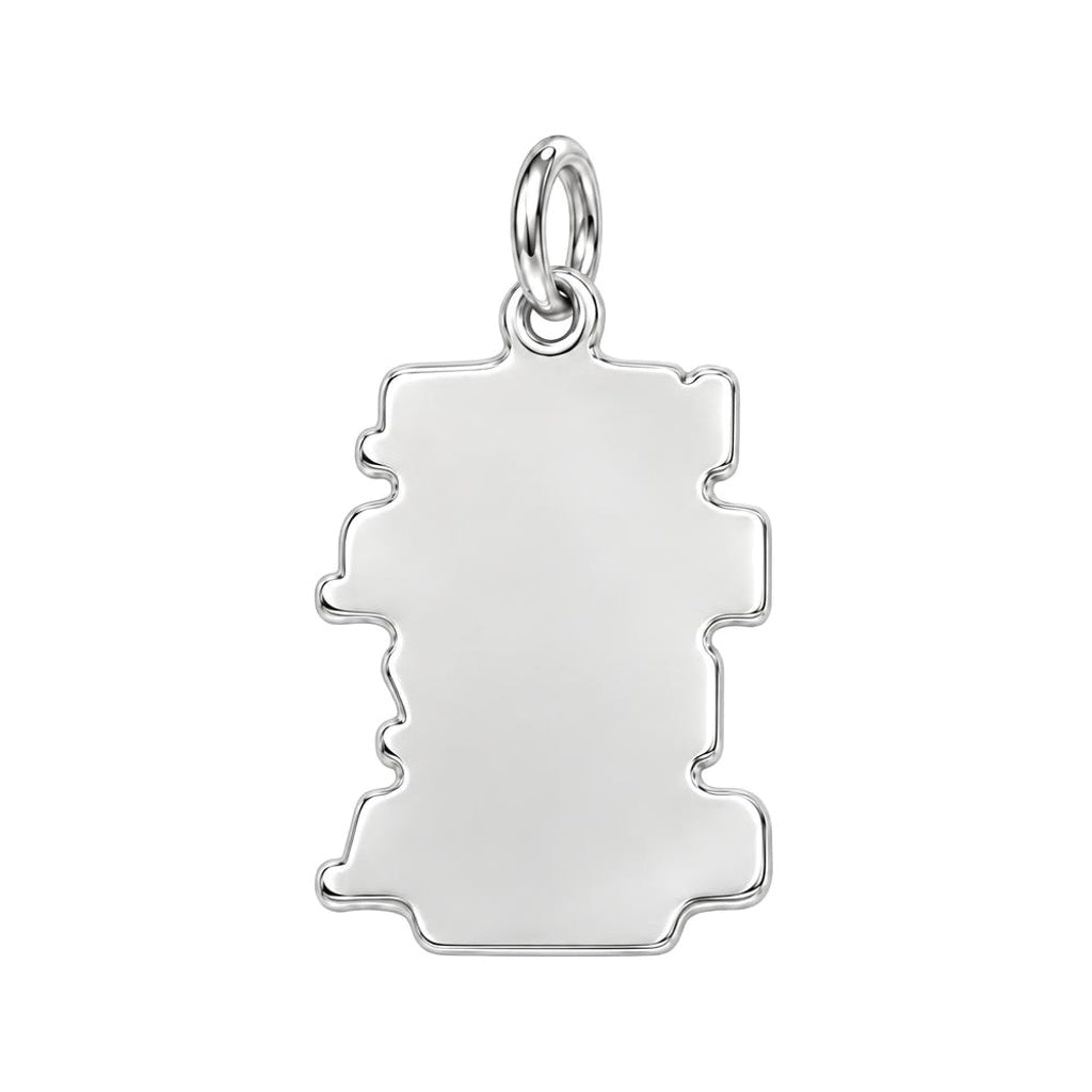 Legend Husband Daddy Grandpa Charm Bracelet – Personalized Grandpa – back of the charm, engraving area