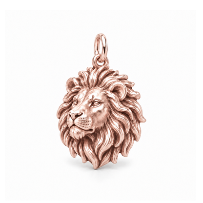 Leo Lion Charm — Rose Gold | charm-topics-remaining-444-2026-09-14 | topic-060
