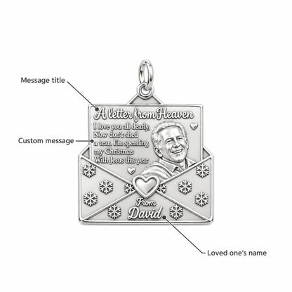 Letter From Heaven Charm Bracelet – Personalized Memorial Gift – personalization guide