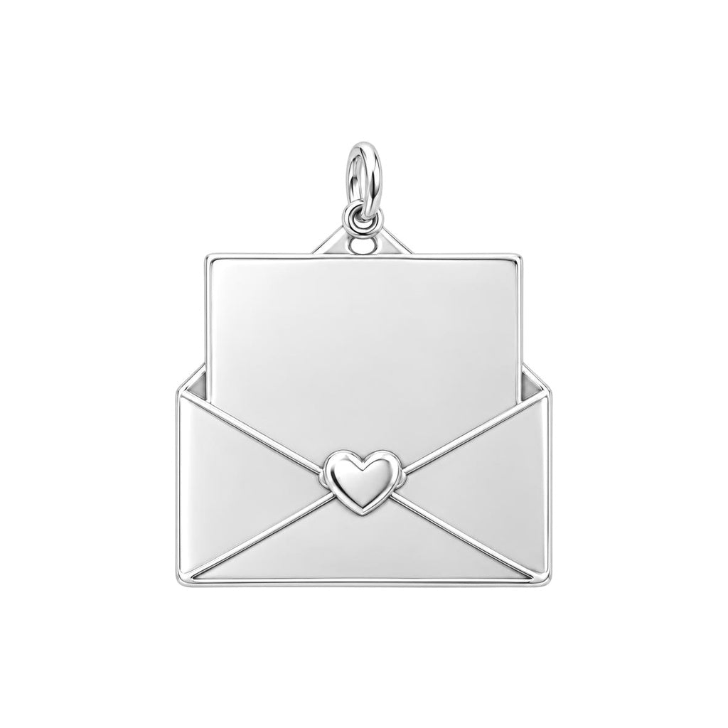 Letter From Heaven Charm Bracelet – Personalized Pet Gift – back of the charm, engraving area