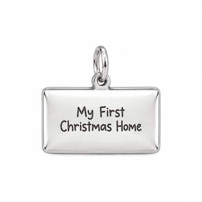 Letter to Santa Charm and Polyester Cord Bracelet Set