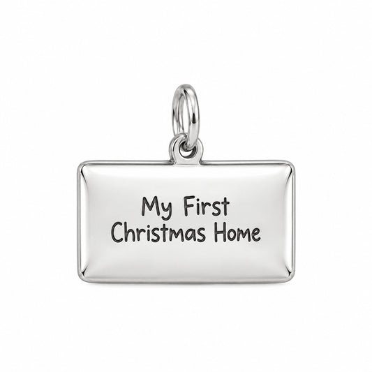 Letter to Santa Charm and Polyester Cord Bracelet Set