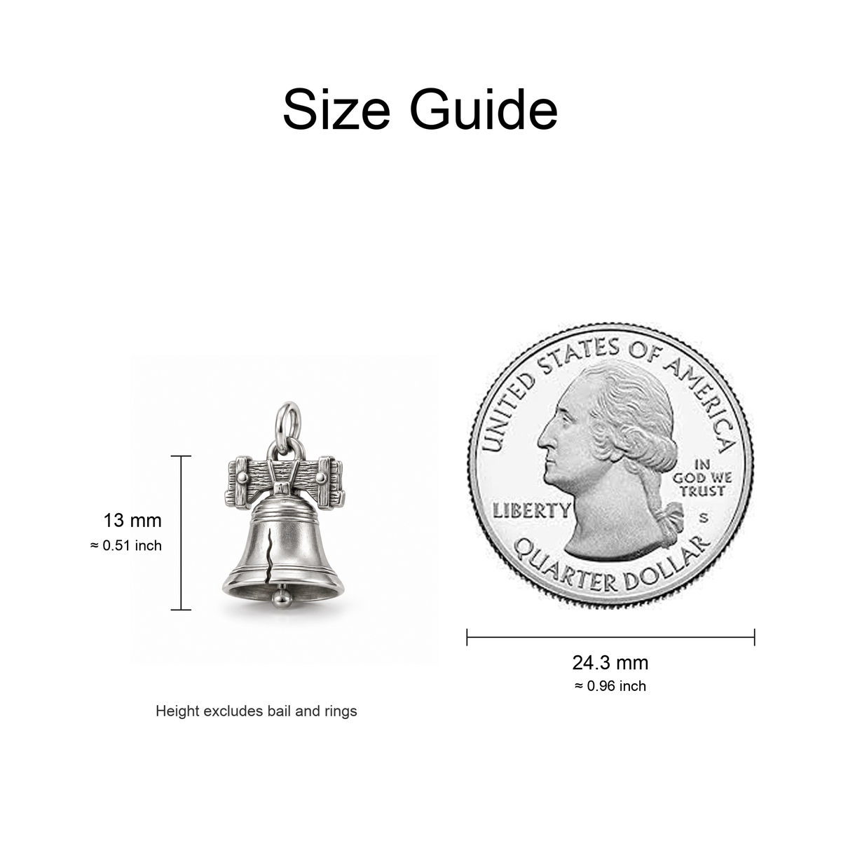 Liberty Bell Charm — Size Guide | charm-topics-remaining-444-2026-09-14 | topic-036