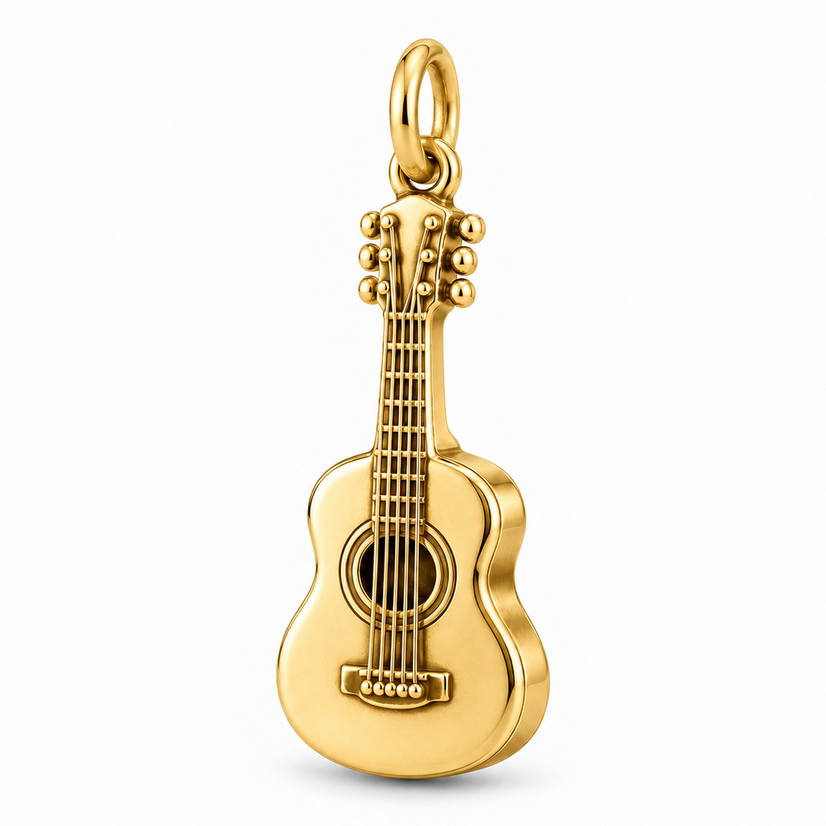 Life Together - Acoustic Guitar Charm — Gold | charm-topics-first-two-2026-09-14