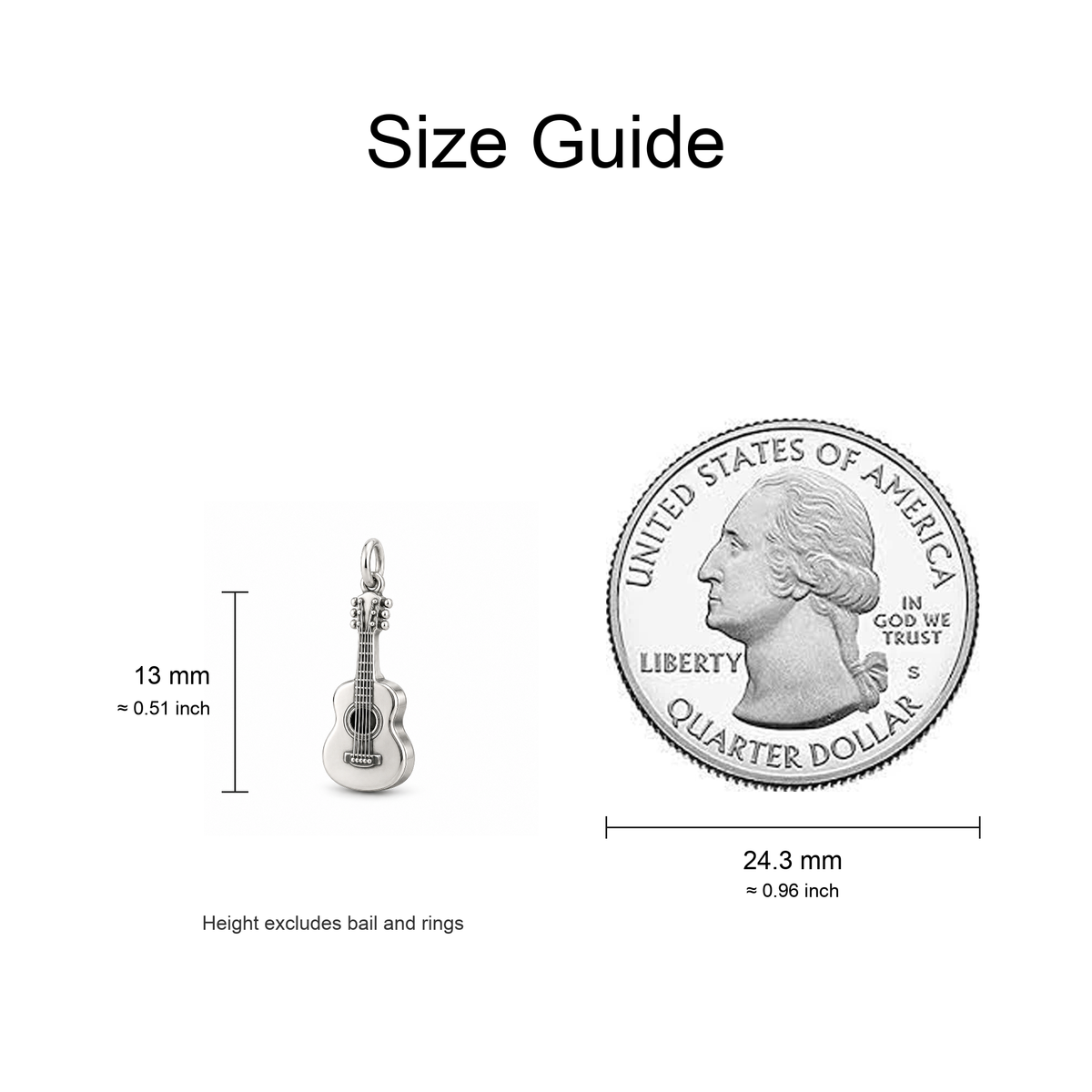 Life Together - Acoustic Guitar Charm — Size Guide | charm-topics-first-two-2026-09-14