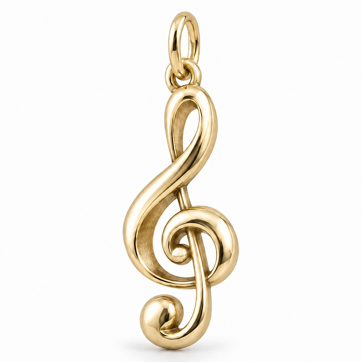 Life Together - Treble Clef Charm — Gold | charm-topics-first-two-2026-09-14