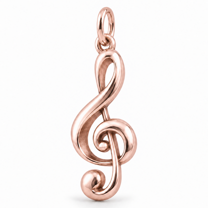 Life Together - Treble Clef Charm — Rose Gold | charm-topics-first-two-2026-09-14