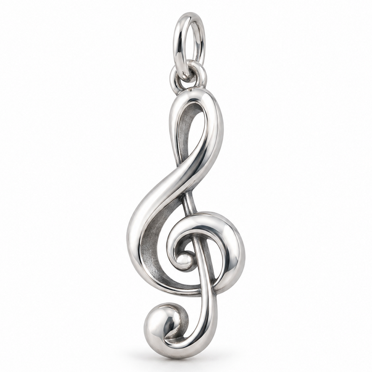 Life Together - Treble Clef Charm — Silver | charm-topics-first-two-2026-09-14