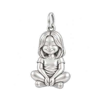 Soft / Curtain Bangs Lob / Silver — Little Girl Charm | little-girl-charm-2026-09-13