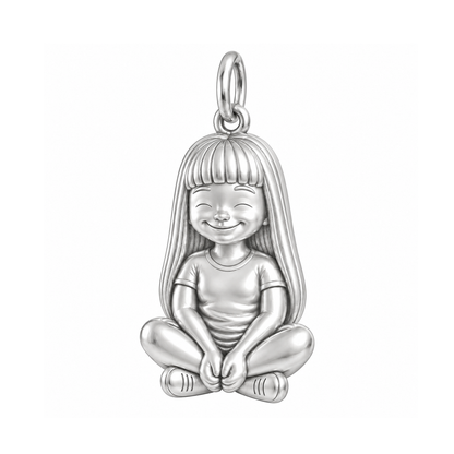 Soft / Long Blunt Bangs / Silver — Little Girl Charm | little-girl-charm-2026-09-13